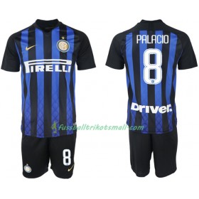 Fußballtrikots Inter Mailand PALACIO 8 Kinder 2018-2019 Kurzarm Heimtrikotsatz kaufen